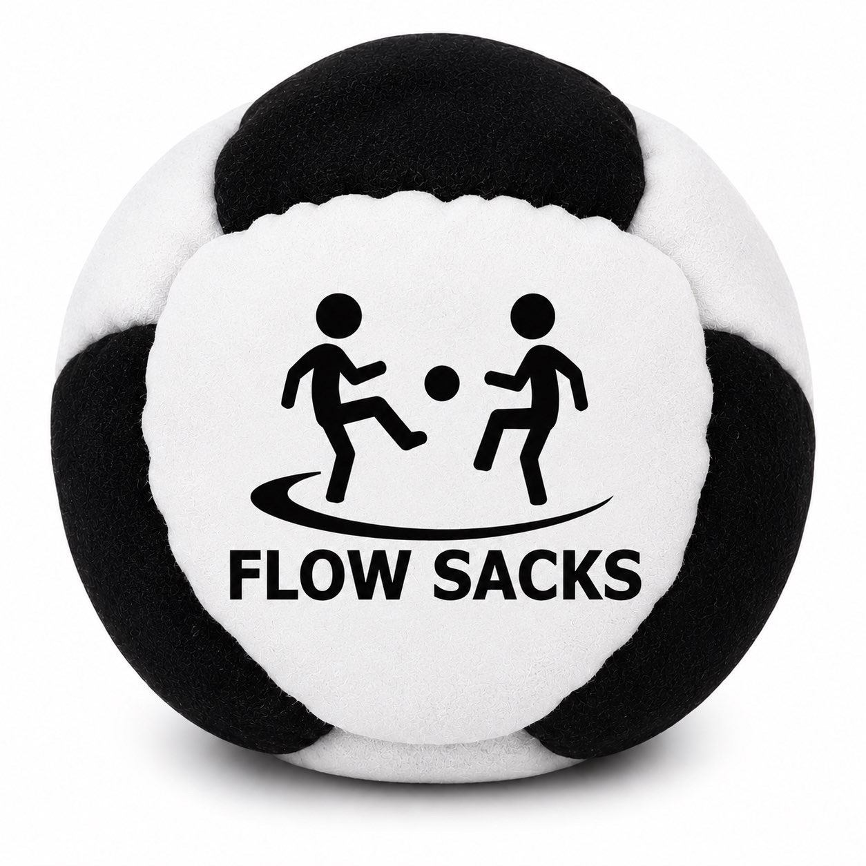Monochrome footbag